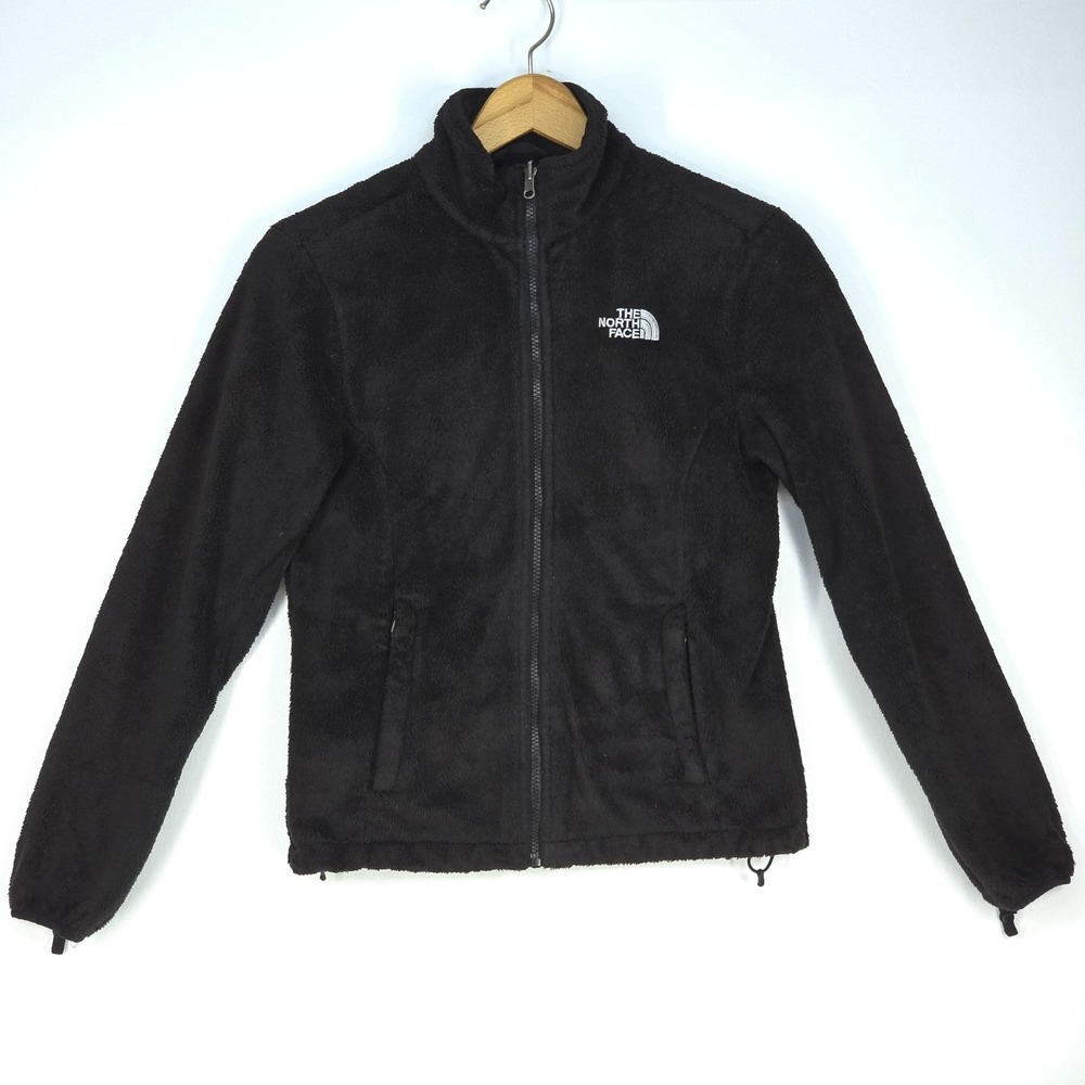 North Face Osito Fleece Jacket Women S/P Athleisure Full Zip Preppy Activewear